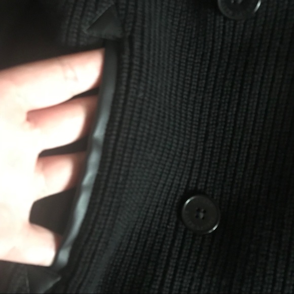 Lauren Ralph Lauren Double Breasted Cardigan Fux L - Picture 3 of 4